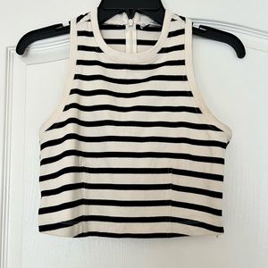 Alexander Wang Striped Crop